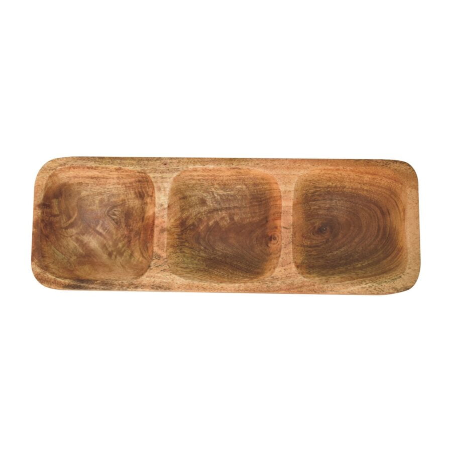 in3347 solid wood trio dipper set