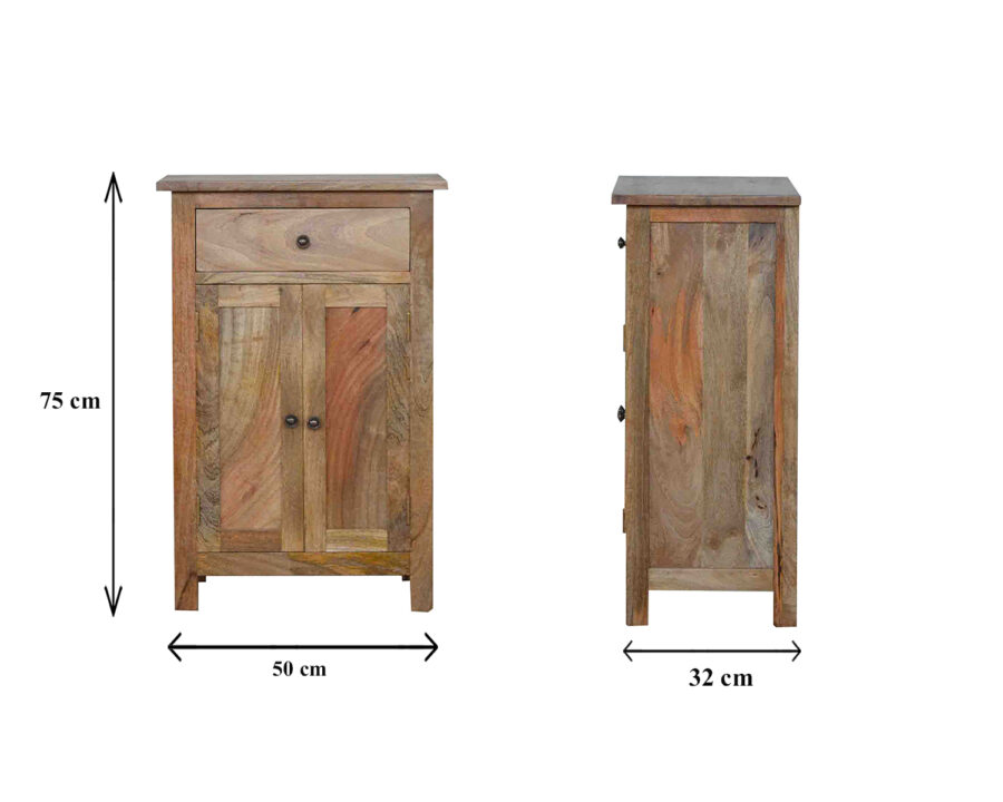 in007 2 door cabinet with 1 drawer