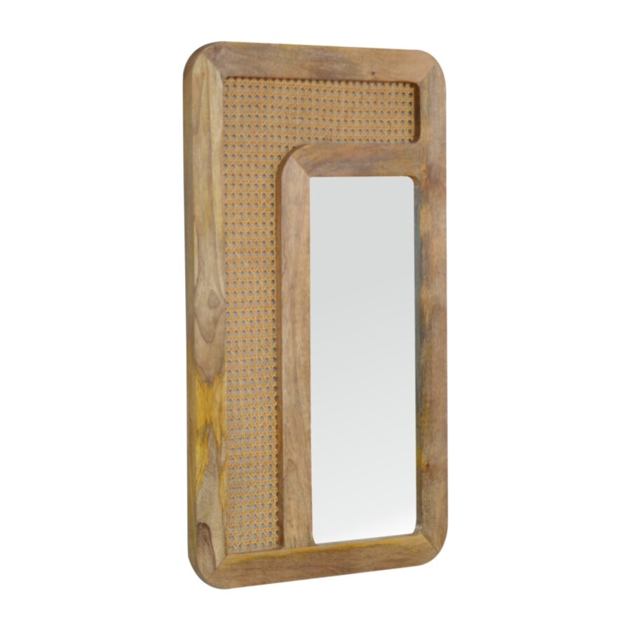 in1139 long woven mirror