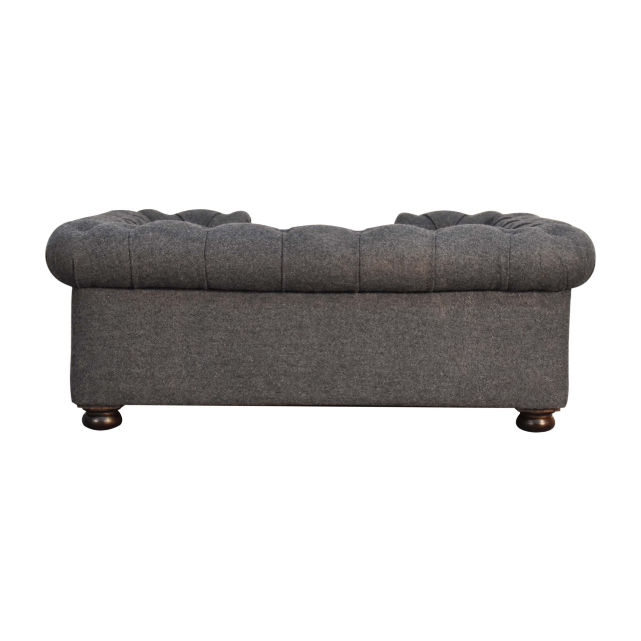 in1590 battleship tweed deep button pet sofa bed