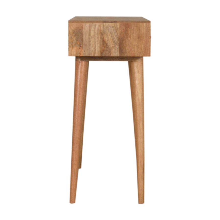 in1595 milan white console table