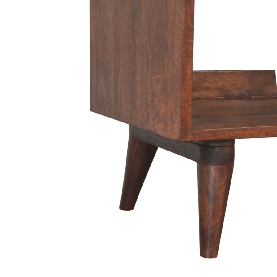 in2106 nordic style open shoe storage bench