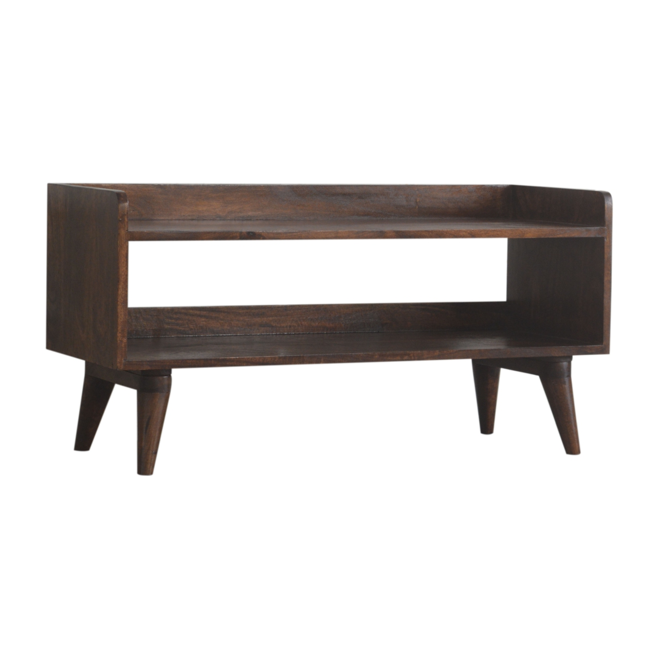 in2107 nordic walnut finish storage bench