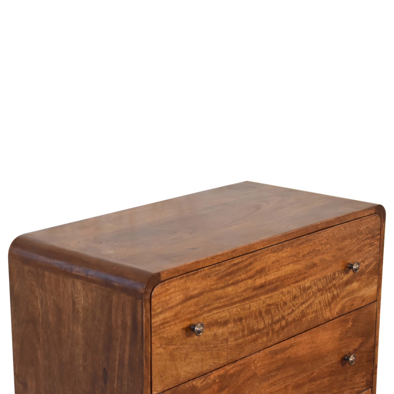 in2118 u curved chestnut chest