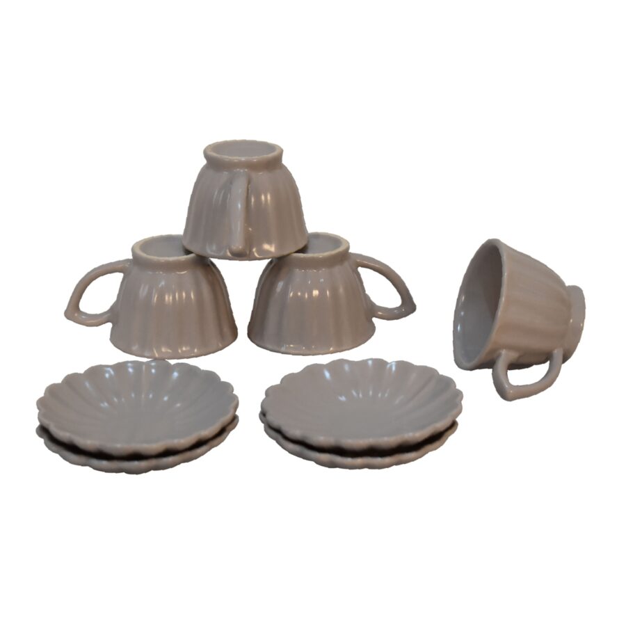 in3108 nude petal mug set of 4