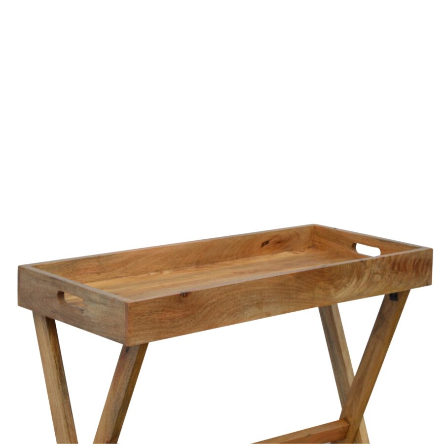 in525 butler tray with foldabale legs
