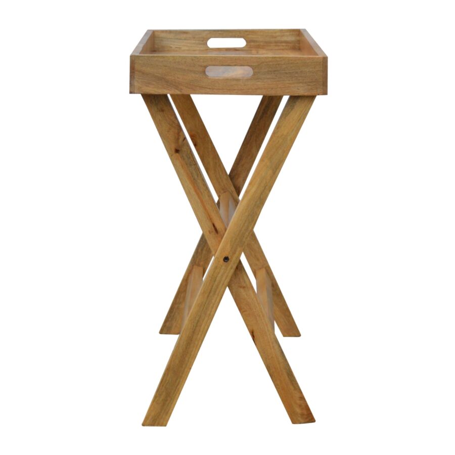 in525 butler tray with foldabale legs