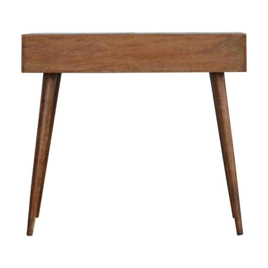 in694 chestnut prism console table