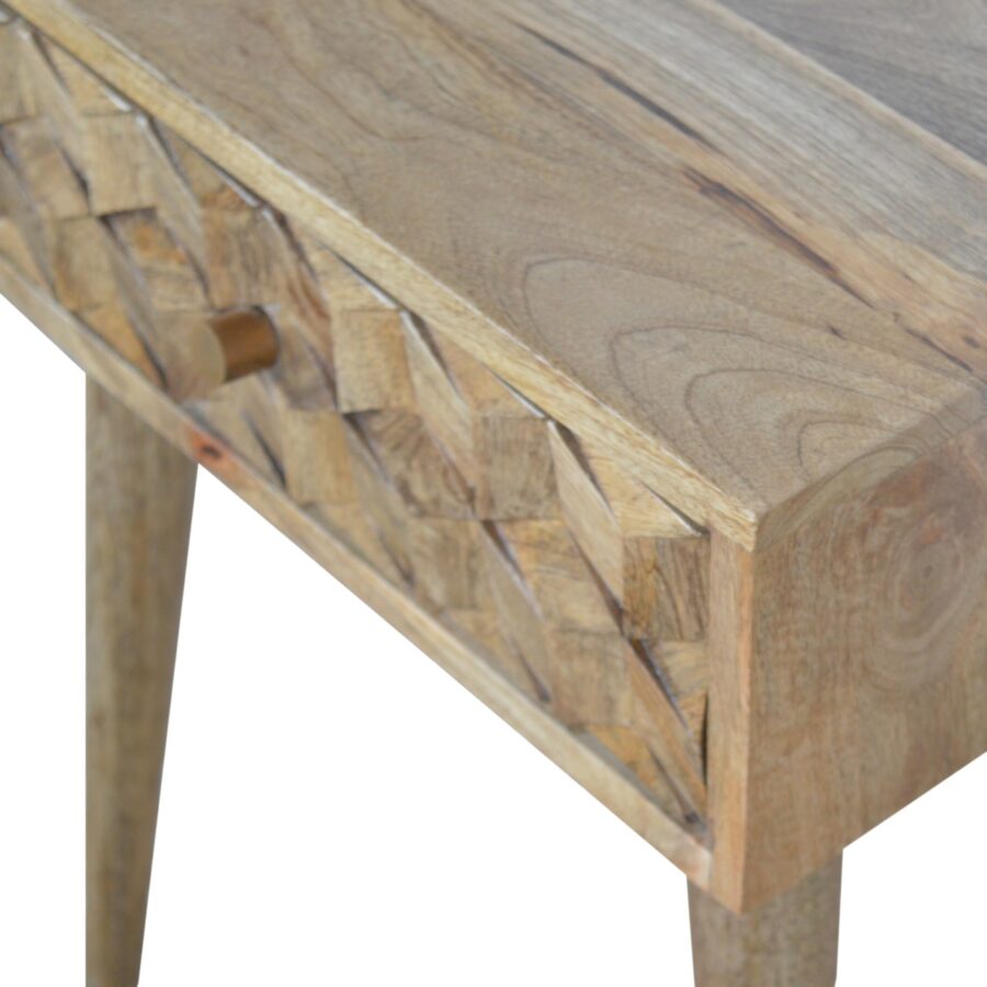 in844 cube carved bedside