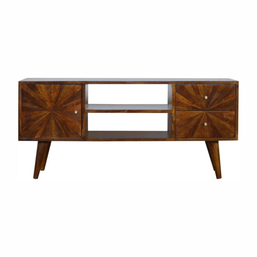 in998 chestnut sunrise tv stand