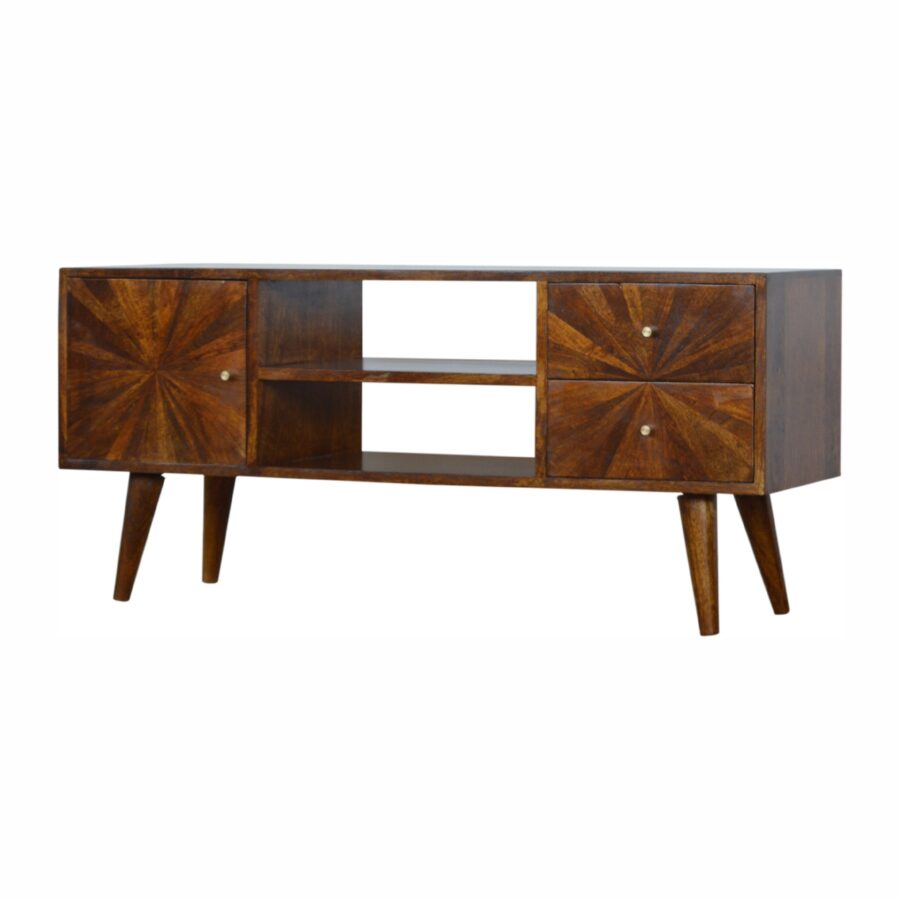 in998 chestnut sunrise tv stand
