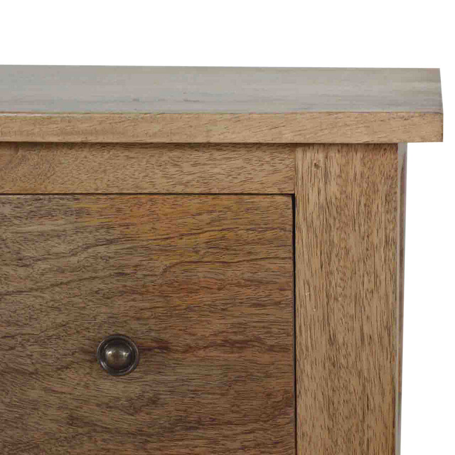 country style coffee table with 4 drawers