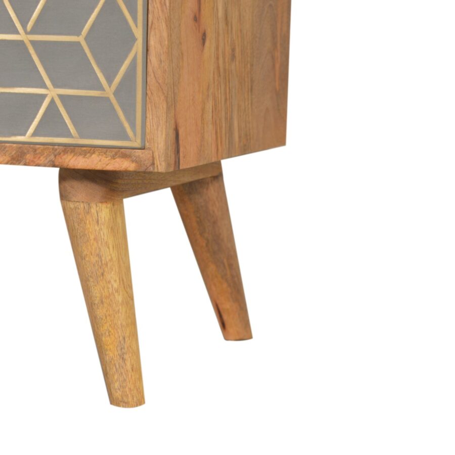 in1084 dice 3 drawer bedside