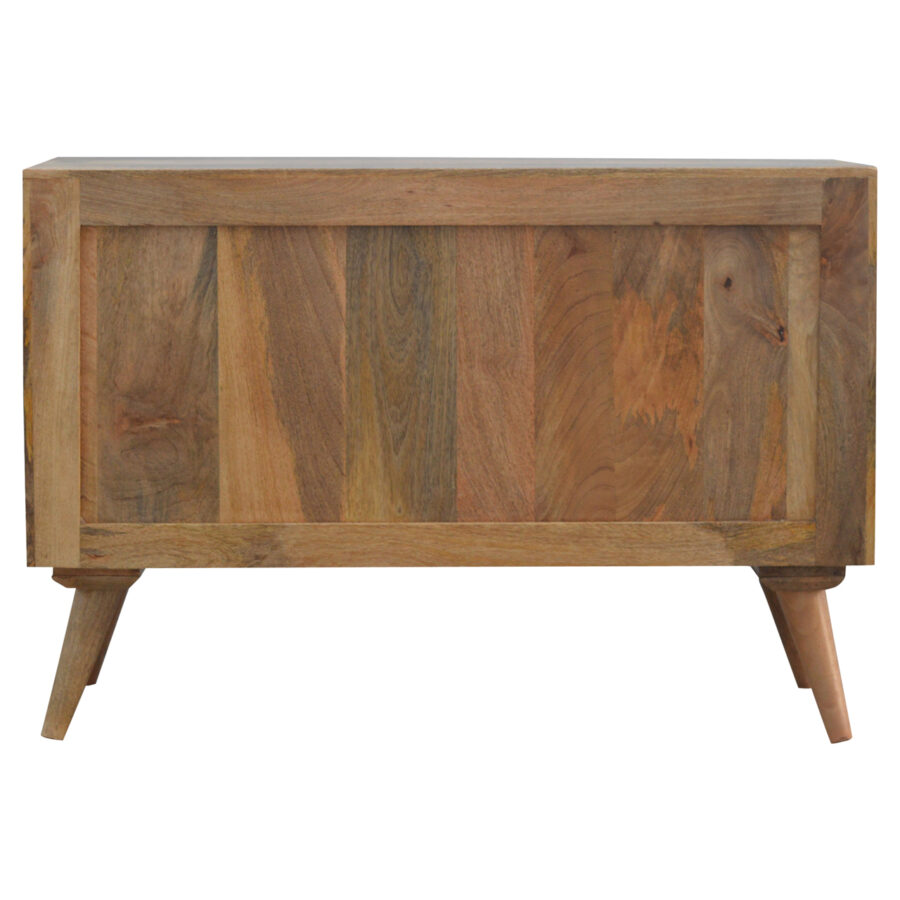 in136 grey gradient sliding sideboard