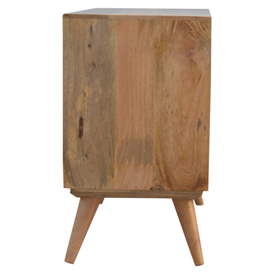 in136 grey gradient sliding sideboard