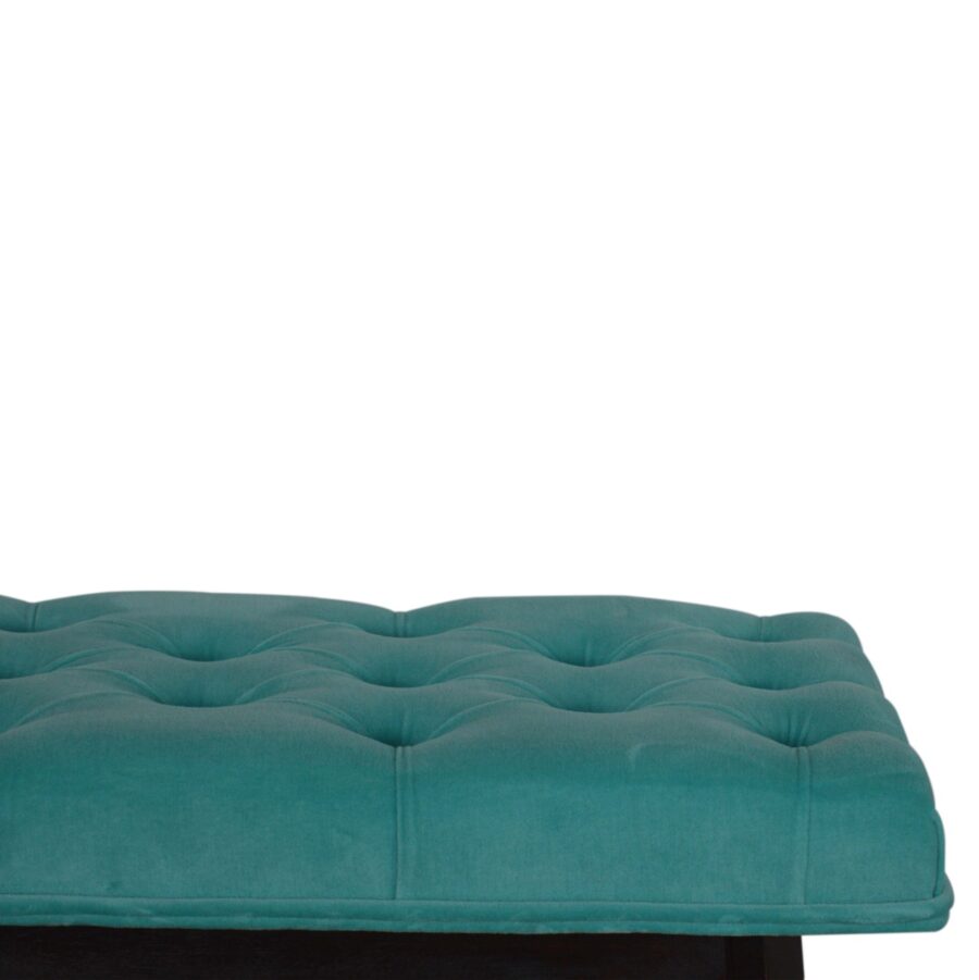 in1421 nordic style turquoise bench