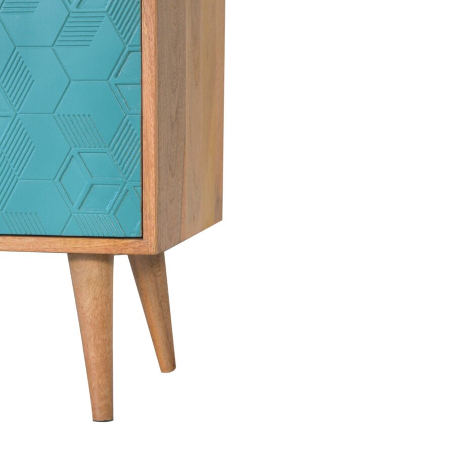 in1524 acadia teal cabinet