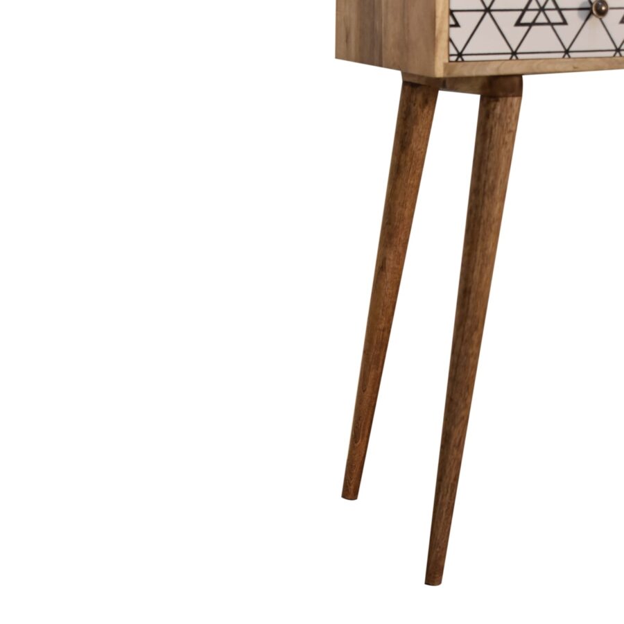 in1559 triangular console table
