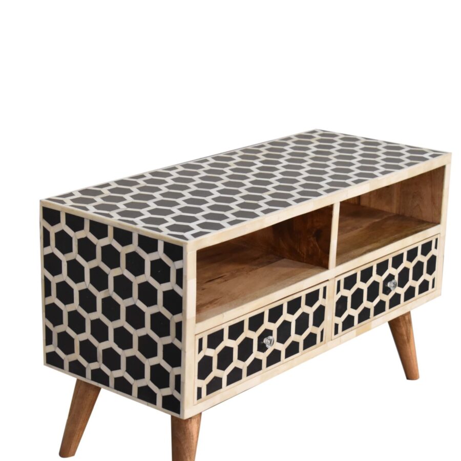 in1564 honeycomb bone inlay media unit