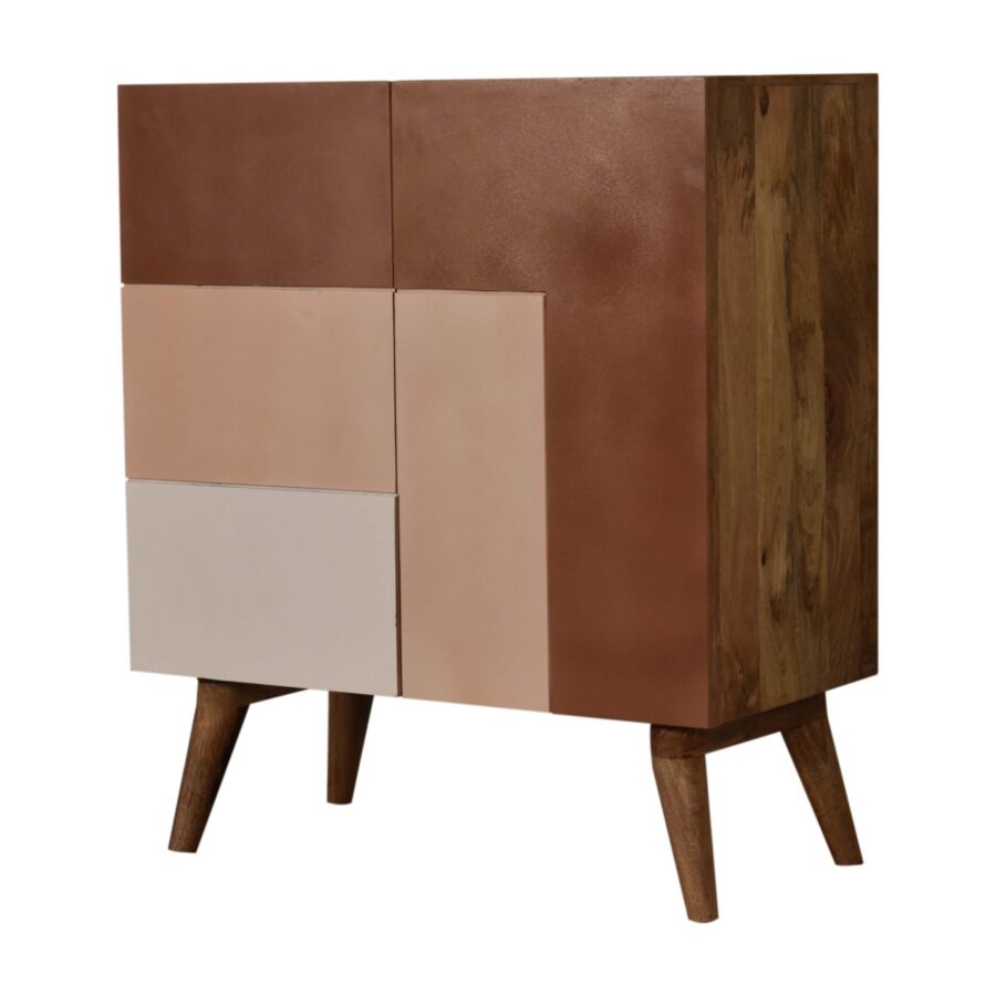 in1609 quebec brown cabinet