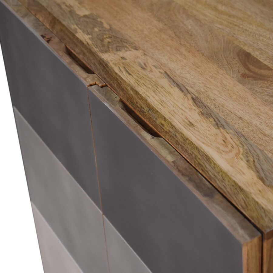 in1610 quebec grey cabinet