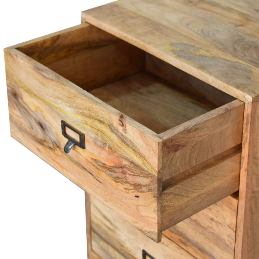 in1718 oak ish filing cabinet