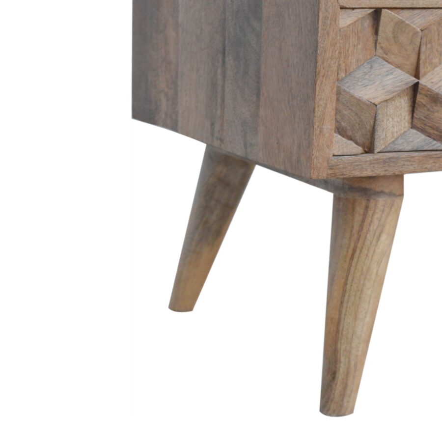 in698 cube carved tv unit