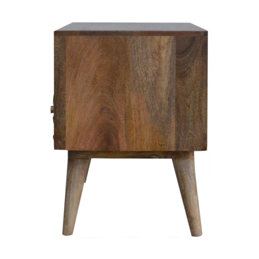 in698 cube carved tv unit