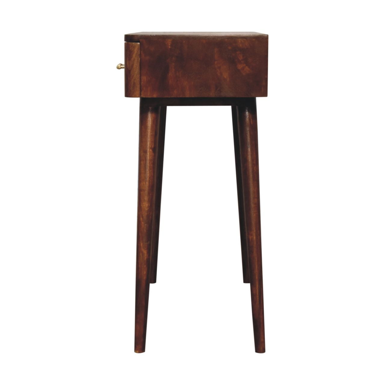 Chestnut T-Bar Console Table - Image 9