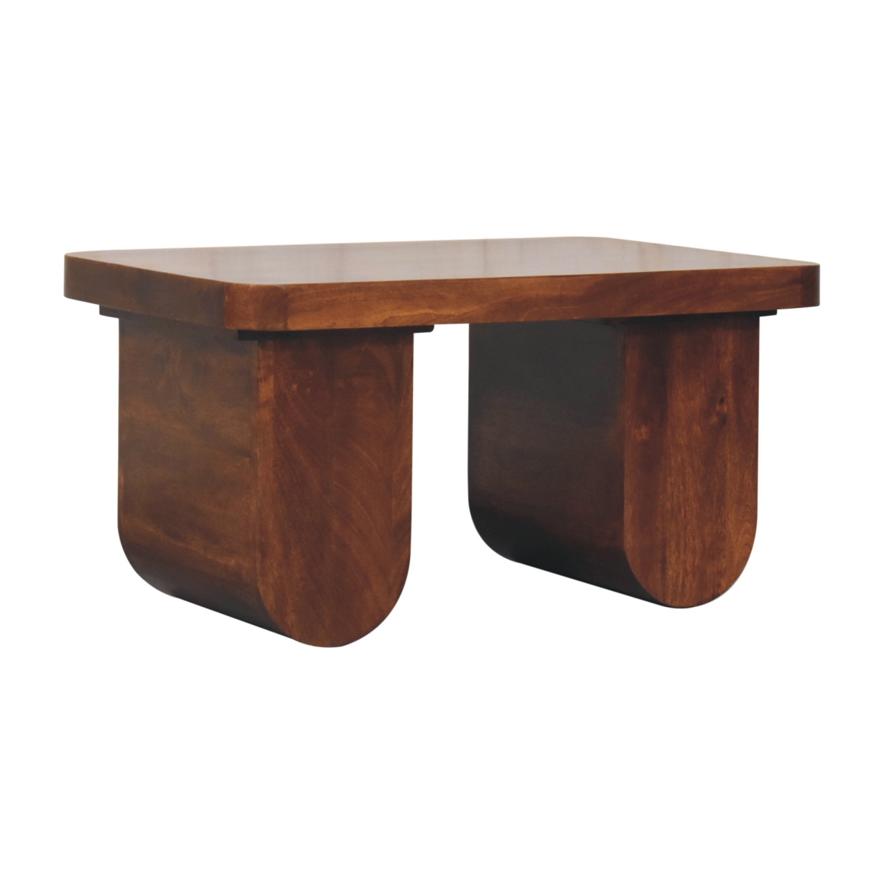Chunky Chestnut Coffee Table - Image 3