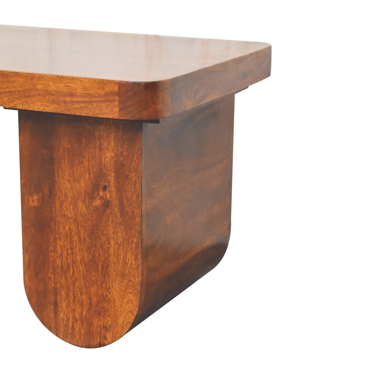 Chunky Chestnut Coffee Table - Image 7